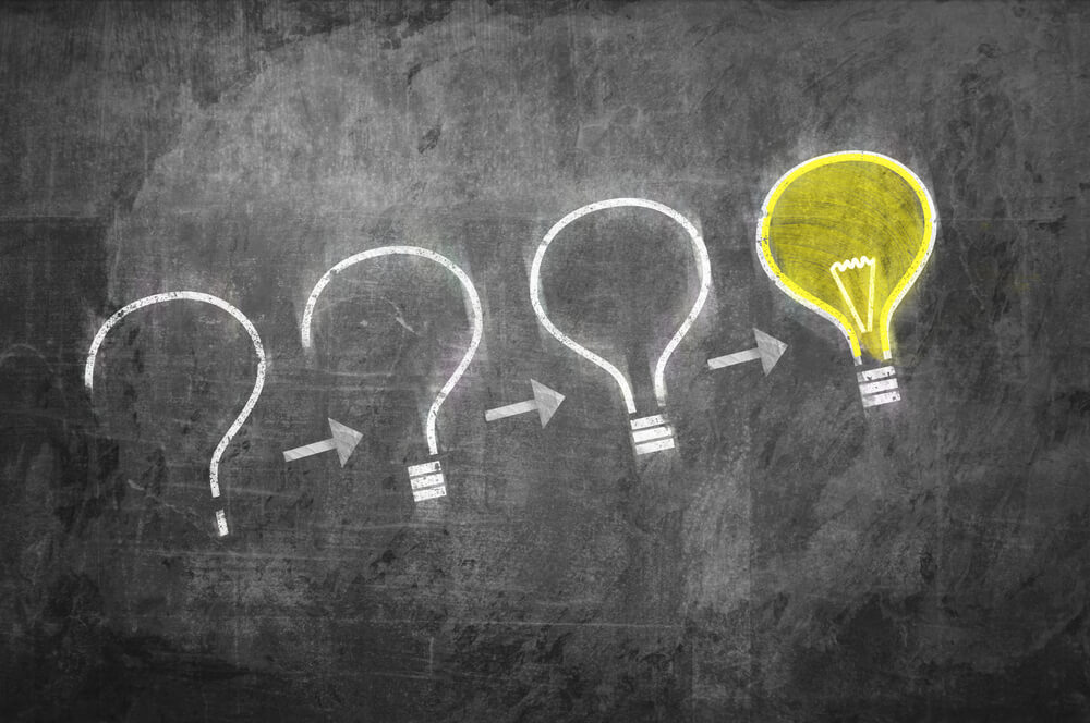 Fra spørsmålstegn til lyspære