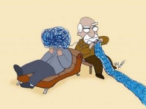 Jeg går til en psykolog, og jeg er ikke gal