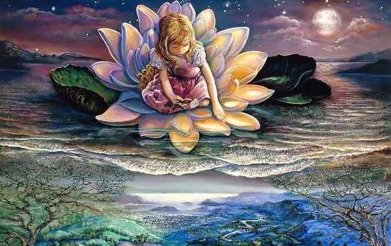 Jente i Lotus