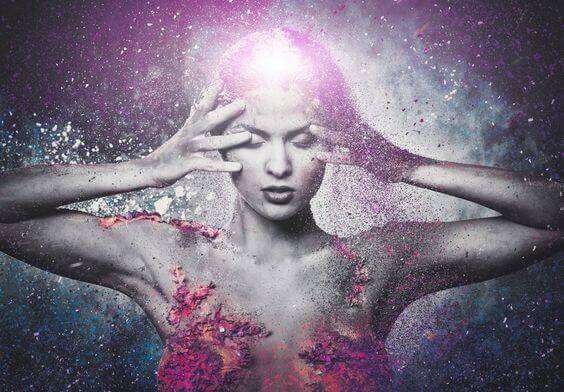 Kvinne med giftige vaner