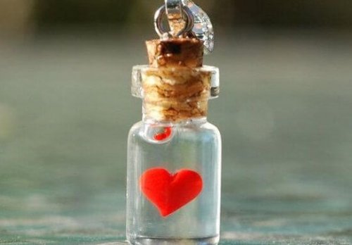 Hjerte i en flaske