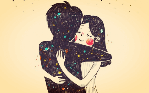 Jente klemmer fantasi