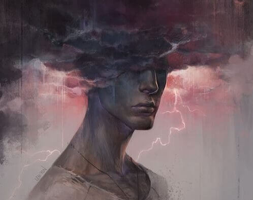 Mann med hodet i de stormfulle skyene vil holde andre ansvarlige