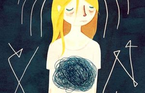 Knuten i magen min, angstens sorte hull