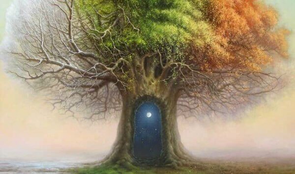 tillit er som å gå gjennom en dør