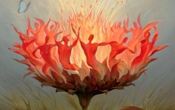 Flammer i blomst
