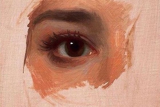 Maleri av øye