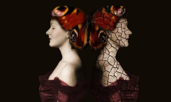 To kvinner, lys og skygger