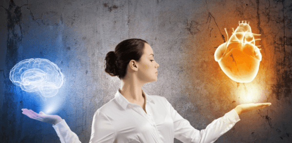 Det er viktig å ha en balanse mellom hjertet og hjernen