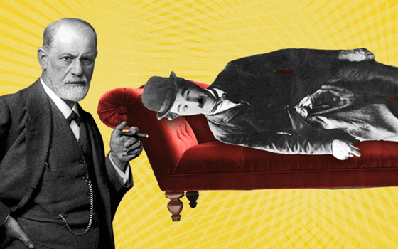 Freud og Charlie Chaplin
