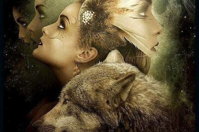 Kvinne og ulv