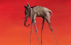 Dali's elefant: et annet kunstverk
