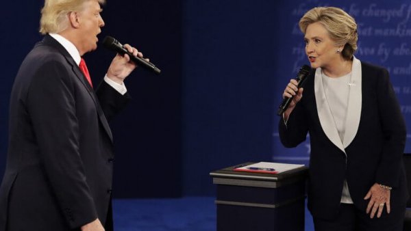 Trump og Clinton