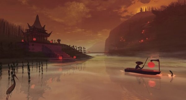 Kinesisk scene