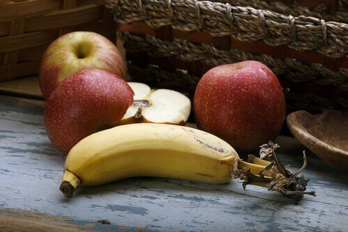 Banan og epler