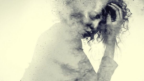 Depresjon - Trist kvinne.