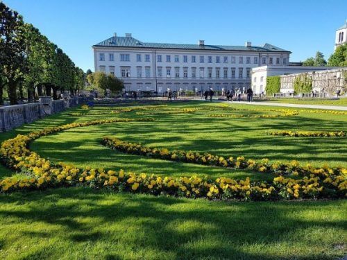 Mirabell slott, inspirert av kjærlighet.