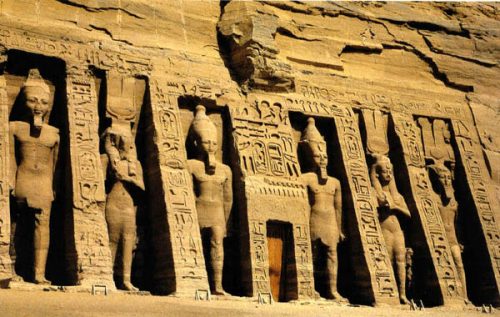 Nefertaris tempel, inspirert av kjærlighet.