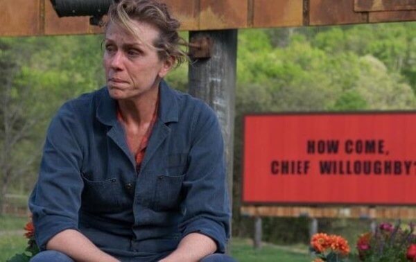 Frances McDormand i Three Billboards Outside Ebbing Missouri