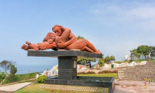 Kysset, inspirert av kjærlighet.