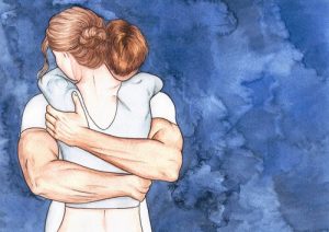 En rustning faller når du kjærtegner sjelen