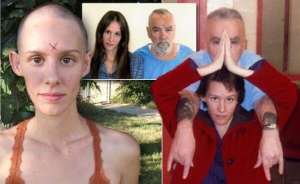 Charles Manson med partneren sin
