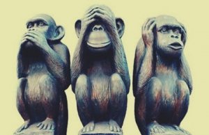 De tre vise aper: metafor for å hjelpe deg med å leve et lykkelig liv