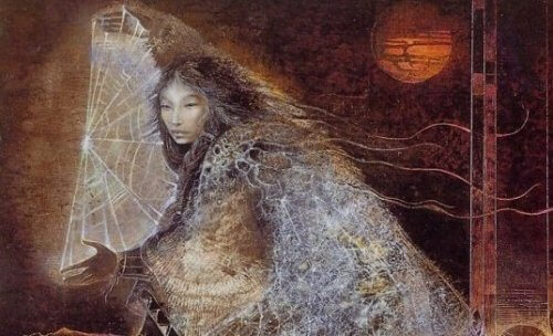 Legenden om drømmefangeren involverer Iktomi, Lakota-folkets gud for visdom og lureri.