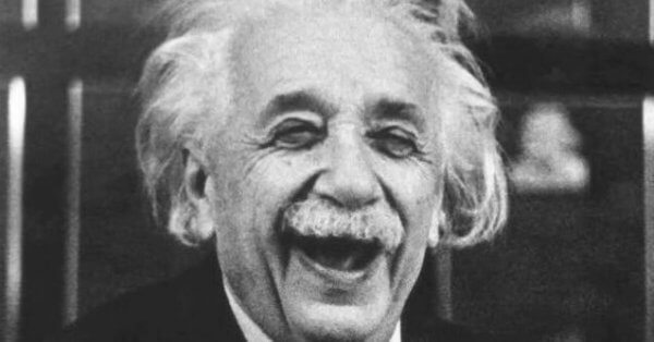 Einsteins gode sans for humor