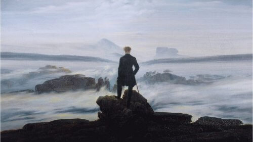Et Kaspar Friedrich-maleri