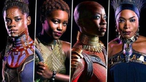 Kvinnene i Black Panther.