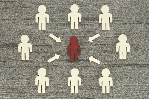 Personer i diagram.
