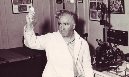 Wilhelm Reich i labratoriet