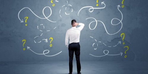 Mann føler seg ute av kontroll.