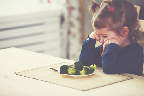 Mat-neofobi refererer til barns aversjon mot nye matvarer.