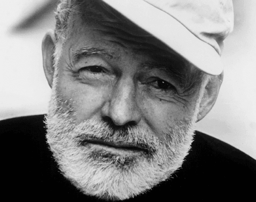 Ernest Hemingway.