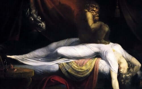 Henry Fuseli maleri.