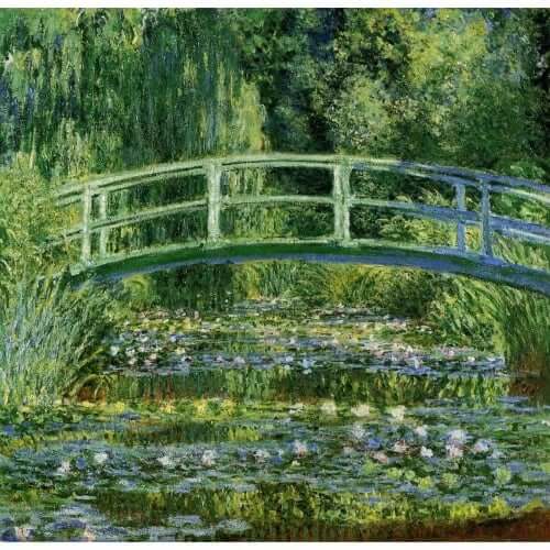 Vannliljer var Monets mest berømte maleriserie.