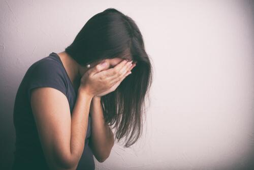 En kvinne som har fått sparken.