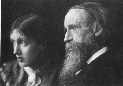Virginia Woolf og hennes far