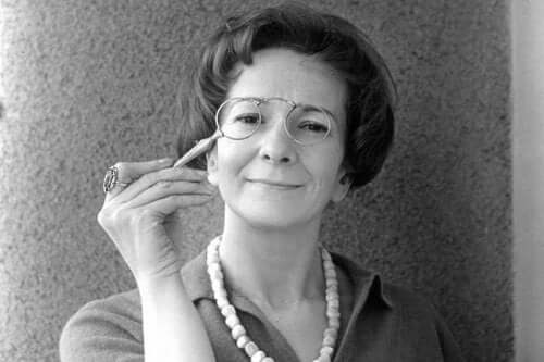 Wisława Szymborska som ung