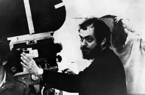Stanley Kubrick bak kamera.