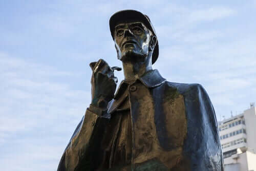 Statue av Sherlock Holmes