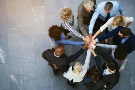 Gruppesamhold kan oppstå fra delte interesser.