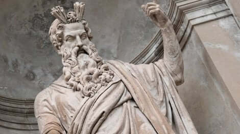 En versjon av myten om Teiresias forteller at Zeus gav ham evnen til å se inn i fremtiden. 