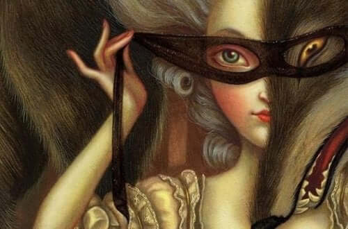 Å sette på en maske er en simulering, en av tre typer falskhet.