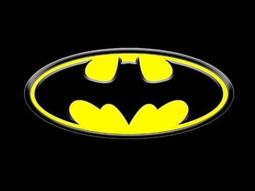 Logo Superhelten Batman.