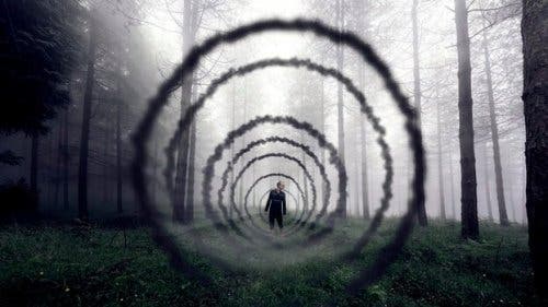 Spiral som er full av frykt.