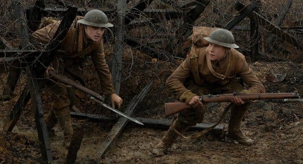 En scene fra 1917.