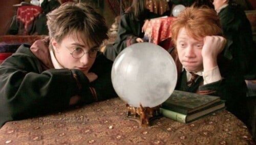 En scene fra Harry Potter-filmen.
